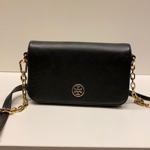 Tory Burch Black Robinson Crossbody